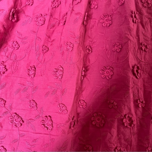 SOFT SURROUNDINGS Sunny day Blouse top MAGENTA PINK Size Small Petite - Picture 8 of 8